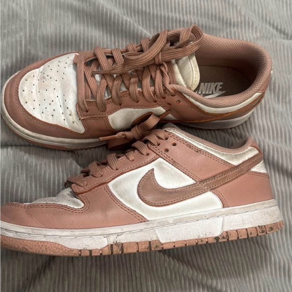 Nike Rose and Cream Sneakers